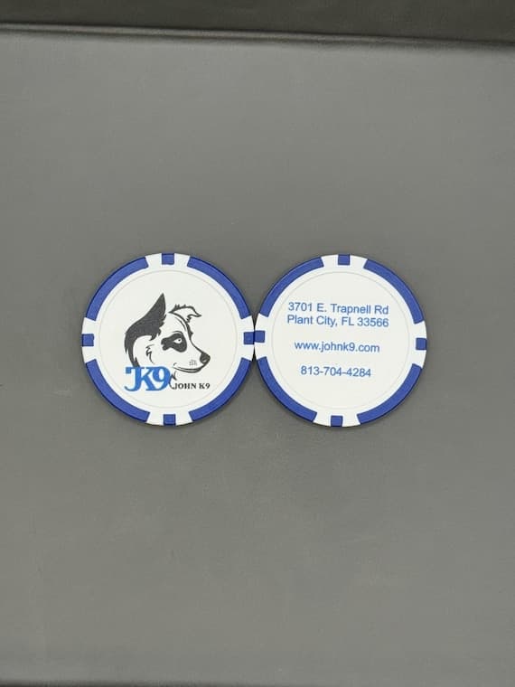 Custom UV Printed Poker Chips – Personalized Photo or Text Event Favors