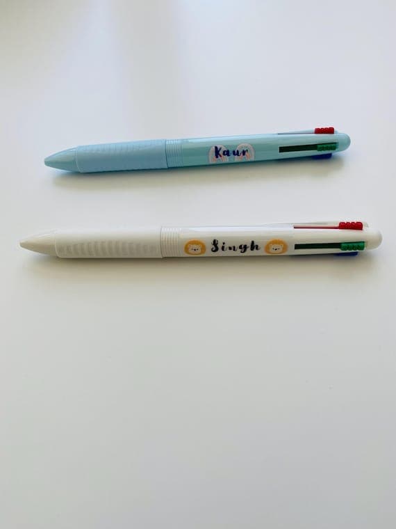Singh/Kaur 4 Colour Pens